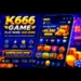K666 Game app icon with premium gold K666 logo