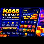 K666 Game app icon with premium gold K666 logo